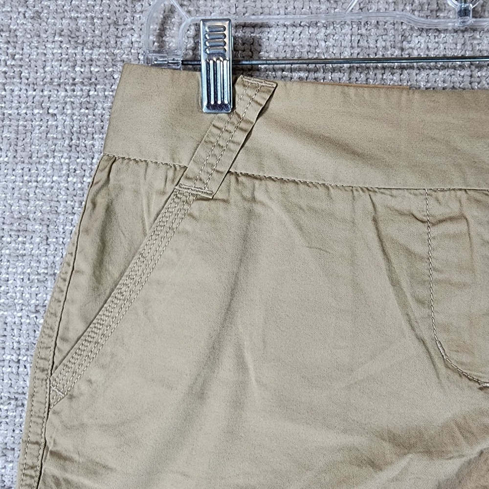 J.Crew Buttery Twill City Fit Chino Shorts Womens 6 Khaki Lightweight NWT - Picture 2 of 14